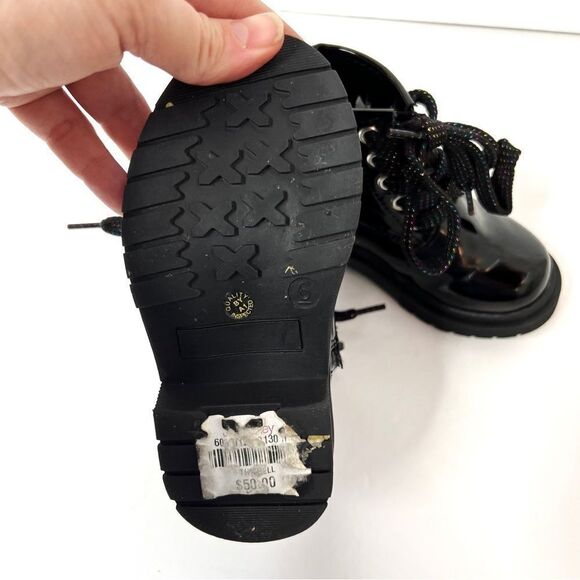 Thereaboots Black Patent Leather Ankle Bootie - Picture 5 of 7